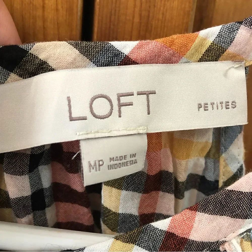 Loft Plaid Tank - Picture 6 of 8